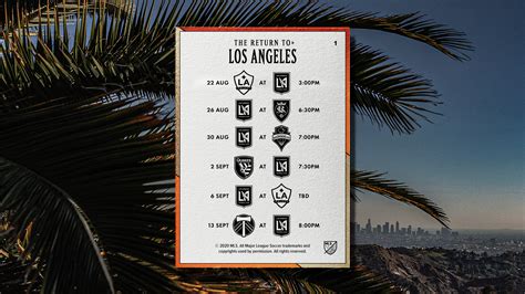 A Closer Look At The First Phase Of LAFC's Return To Play | Los Angeles ...