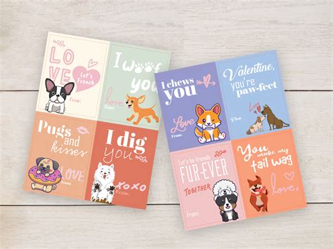 Printable Dog Valentine's Day Cards - The Dog Guide San Antonio