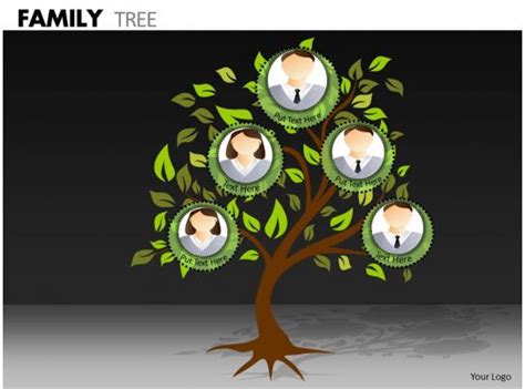 Family Tree ppt 23 | PowerPoint Templates Backgrounds | Template PPT ...