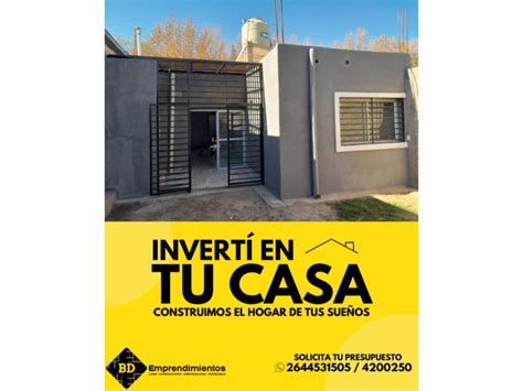 Venta de Casas en San Juan (CIUDAD) La Oportunidad De Tener Tu Casa Es Ahora #3266494 - ClasiCuyo