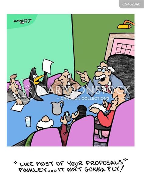 Office Meeting Cartoons and Comics - funny pictures from CartoonStock