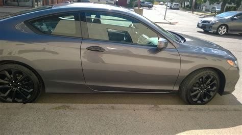 Honda Accord Coupe 2014 with Matte Black Trim and Rims : Honda