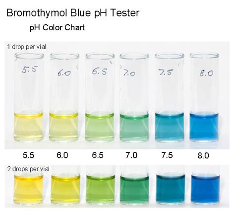 Bromothymol Blue pH Tester