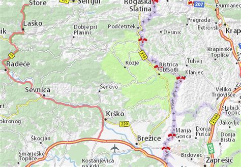 MICHELIN Koprivnica map - ViaMichelin