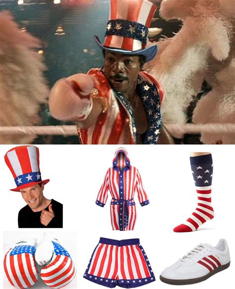 Apollo Creed Costume | Carbon Costume | DIY Dress-Up Guides for Cosplay & Halloween