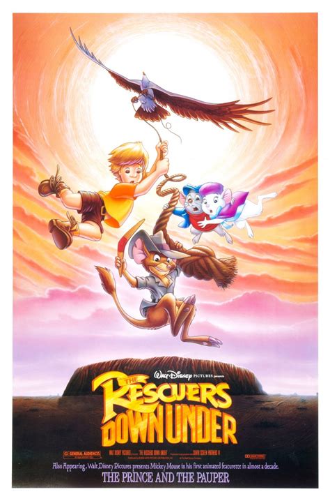 The Rescuers Down Under (#1 of 2): Extra Large Movie Poster Image - IMP Awards