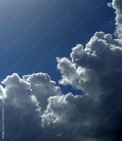 interesting cloud clusters in the sky, heavy rain clouds, interesting cloud shapes, wonderful ...