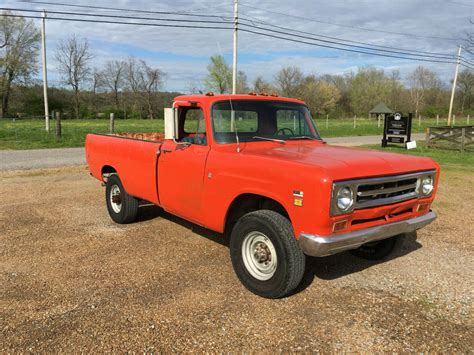 1971 1210 4x4 International Harvester Pickup 3/4 Ton Western Survivor ...