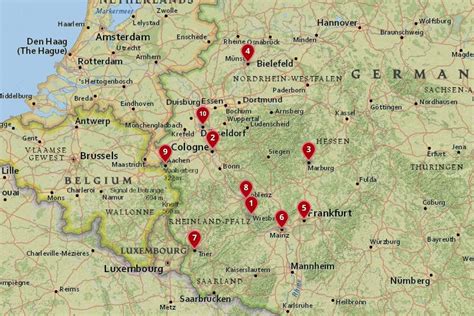 10 Most Amazing Destinations in Western Germany (with Map & Photos ...