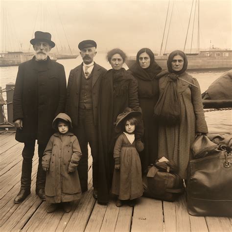 Immigrant Families' Experience At Ellis Island