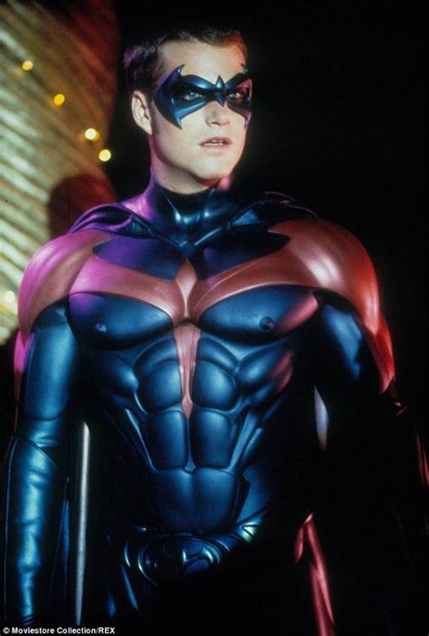 Back in the day: Chris O'Donnell played Robin in Batman Forever and Batman And Robin durin ...