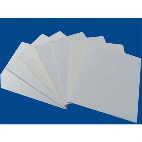 White Plain PVC Foam Sheets, Thickness: 1 to 2 mm at Rs 111/kilogram in ...