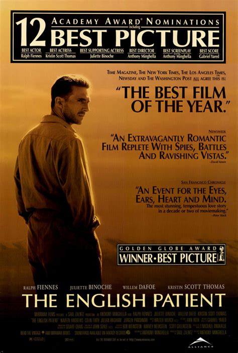 The English Patient Movie Poster Print (27 x 40) - Item # MOVAH5354 - Posterazzi