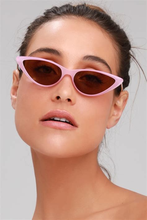 Cute Pink Sunglasses - Pink Cat-Eye Sunglasses - Pink Sunnies - Lulus