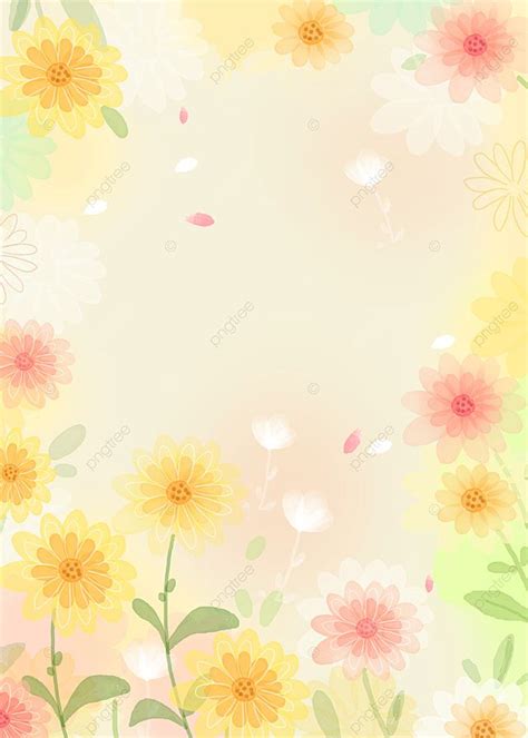 Blurred Dream Light Color Flower Background Wallpaper Image For Free Download - Pngtree | Flower ...