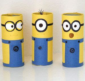 Minion Craft Ideas: TP Rolls - Fun Crafts Kids