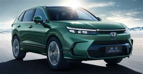 2023 Honda Breeze debuts - restyled 6th-gen CR-V for China; 5 or 7 seats; 1.5L VTEC Turbo, CVT ...