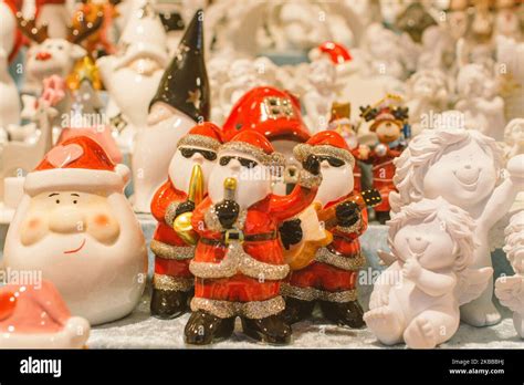 Christmas decorations display at the opening day of Bochum Christmas market on 21 November 2019 ...