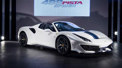 Ferrari 488 Pista Spider Specs, Details, Performance - Bloomberg