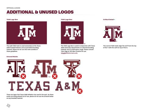 Texas A&M Athletics Brand Guide :: Behance