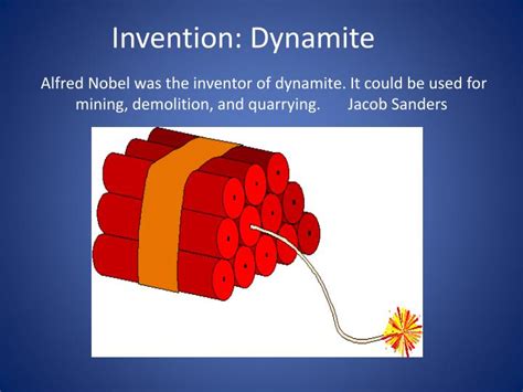 PPT - Invention: Dynamite PowerPoint Presentation, free download - ID:2878375