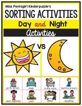 Day And Night Activities Sorting Worksheet - Bank2home.com