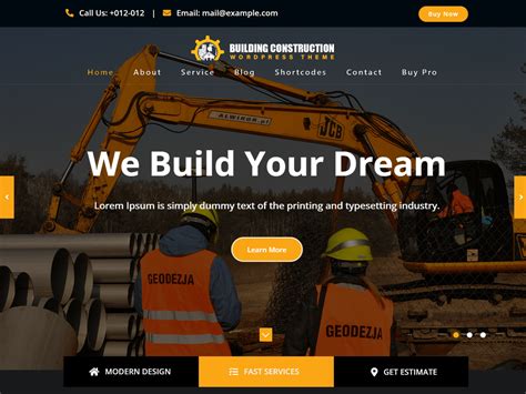 Building Construction – WordPress theme | WordPress.org