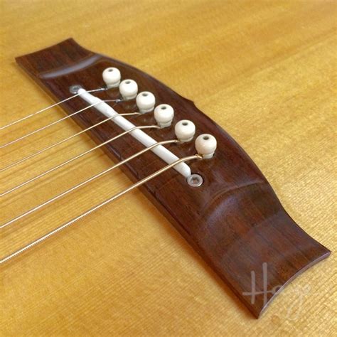 Shaving an Acoustic Guitar Bridge — Haze Guitars