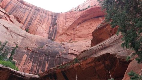 Natures Cathedral; Double Arch at the end of Taylor Creek Trail in Kolob Canyon, Utah | Kolob ...