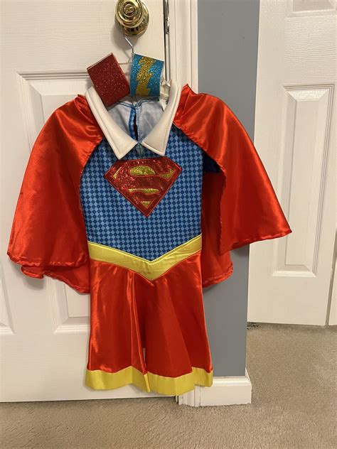 DC Super Hero Girls Super Girl Child Costume Size Med… - Gem