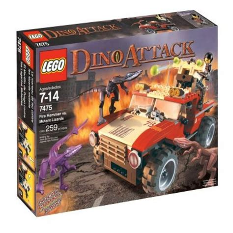 LEGO Dino Attack Fire Hammer vs. Mutant Lizard - Walmart.com - Walmart.com