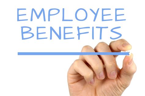 Employee Benefits - Handwriting image