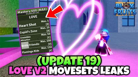 (UPDATE 19) Love V2 Movesets Looks Really Good.. [Blox Fruits] - YouTube