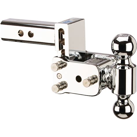 B&W Trailer Hitches TS10033C Chrome Model 6 Hitch, 2" x 2-5/16" Dual ...