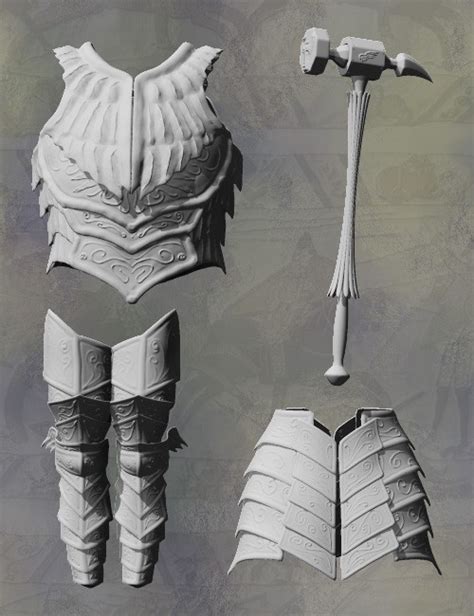 Celestial Armor | 3d Models for Daz Studio and Poser