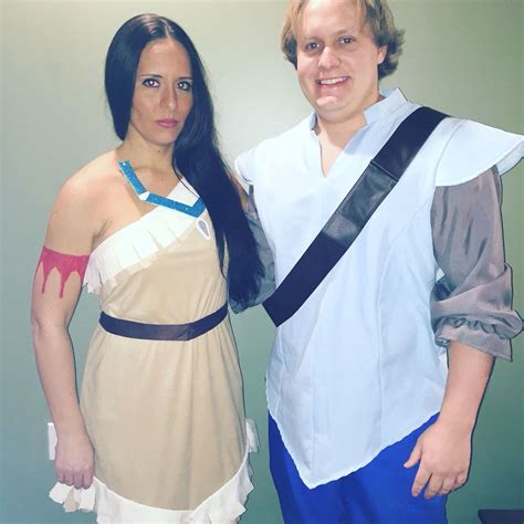 Disney Pocahontas and John Smith Halloween costume. Couples costumes ...