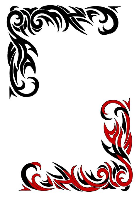 Tribal Border Designs - ClipArt Best