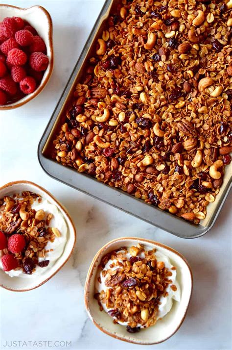 Easy Homemade Granola | Just a Taste