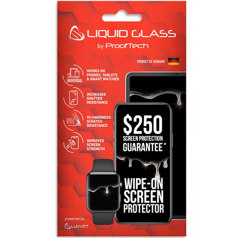 Liquid Glass Screen Protector with $250 Screen Protection Guarantee - Universal | eBay