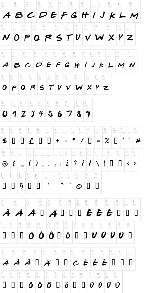 Friends Font For Instagram / Why cant i see symbols that you can copy and paste