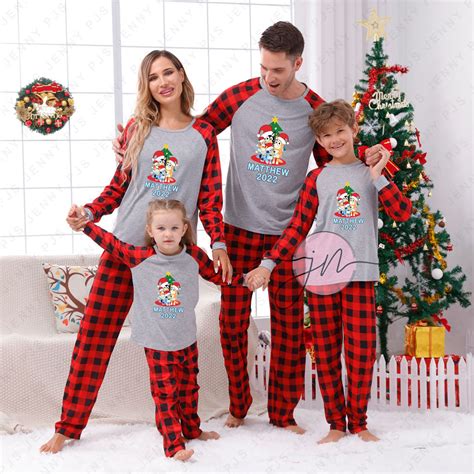 Bluey Family Personalized Christmas Pajamas 2022 Holiday