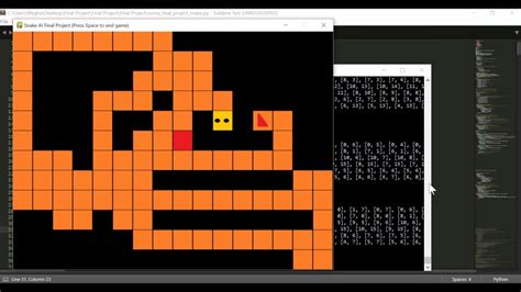 Snake AI game Final project video - YouTube