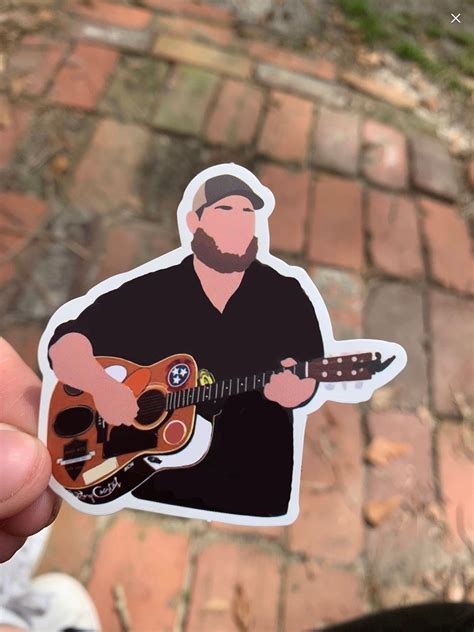 Luke combs sticker | Etsy