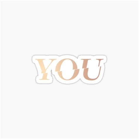 ""You" Netflix Logo" Sticker for Sale by ComplexCanteen | Redbubble