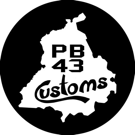 Custom Name Plate Car Decor | Punjabi Car Stickers