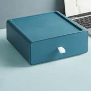Colorful Contrast Drawer Type Office Desk Storage Box - Temu