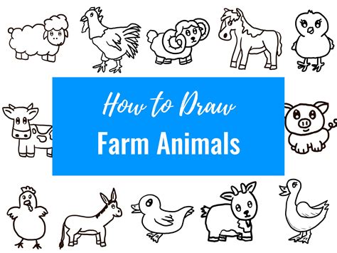 Farm Animal Drawing