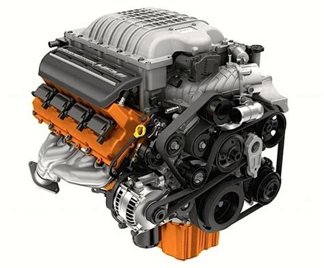 Mopar Supercharged SRT HEMI Hellcat Engine | Mopar | Hellcat engine ...