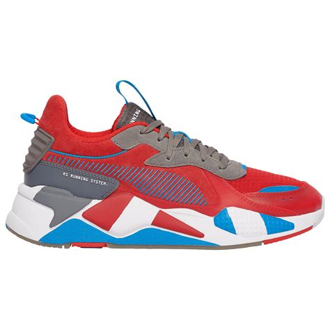 PUMA Leather Rs-x Running Shoes in Red for Men - Save 15% - Lyst