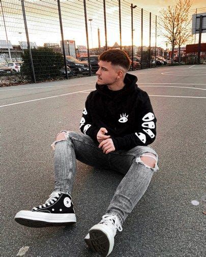 28 Best Converse Shoes Outfits for Guys | Converse shoes outfit, Black ...